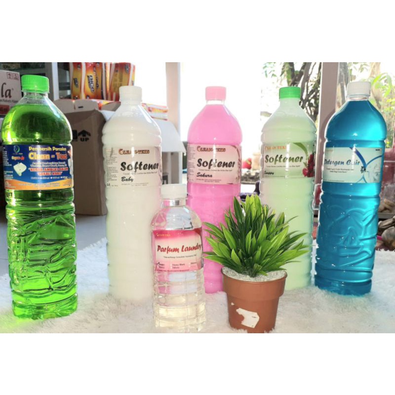 Pewangi BPOM CAIRAN PEMBERSIH KERAK BODA LANTAI Pelembut Pakaian Varian 1.5l Liter Baby Aster Sakura