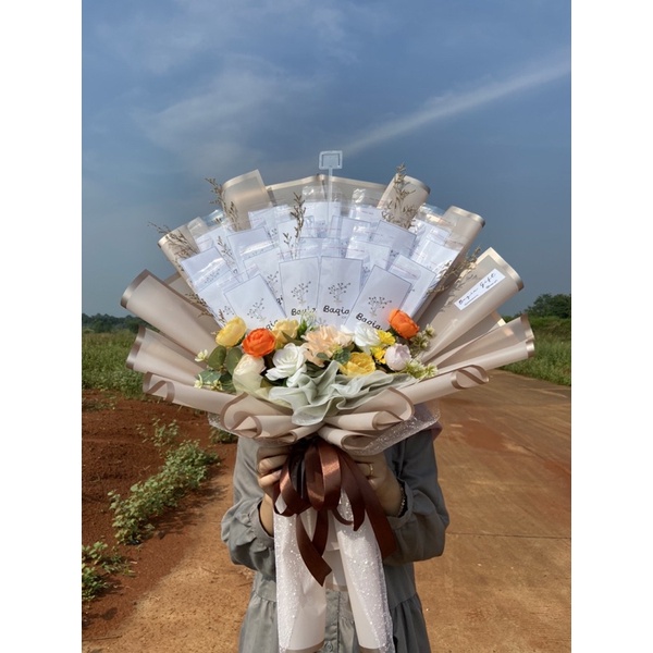 Buket Uang Kosongan Kerangka Uang/Slot Money Buket PREMIUM hadiah wisuda/Ulang tahun/Hari guru/Hari ibu murah premium
