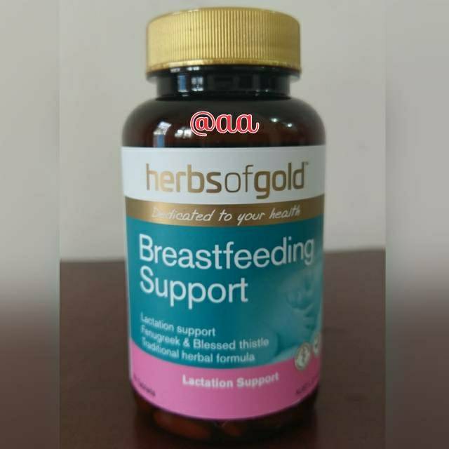 TERMURAH!! Herbs of Gold Breastfeeding Support - ASI BOOSTER - Herbs of gold DOUBLE STRENGTH HOG