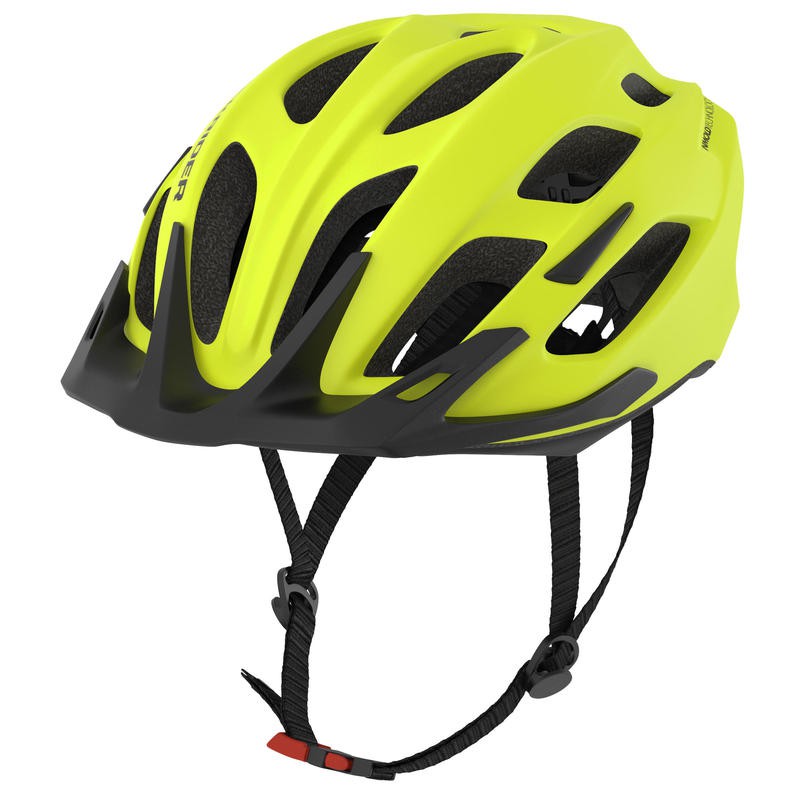 ROCKRIDER ST500 Helm Sepeda Gunung MTB - Kuning