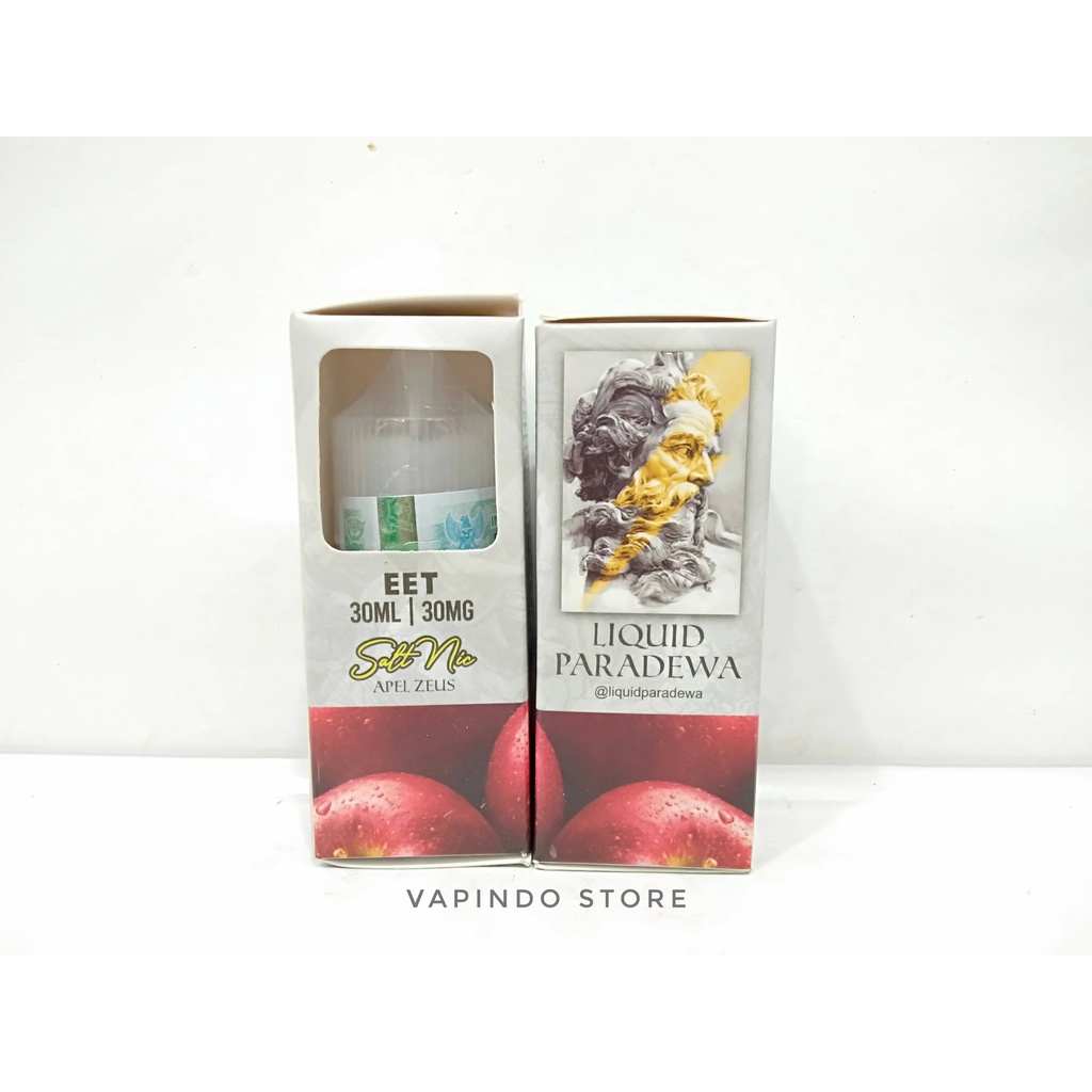 SALT PARADEWA APEL ZEUS 30ML NIC 30MG APPLE BY RCRAFT X QORYGORE