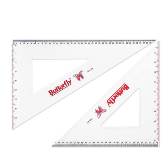 

Penggaris Segitiga nr 15 Butterfly