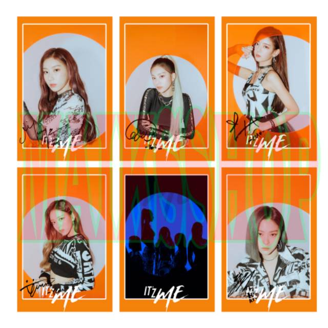 ITZY Itz Me Polaroid Kpop