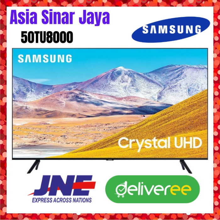 Samsung 50TU8000 50 Inch 50" Crystal UHD 4K Smart LED TV UA50TU8000