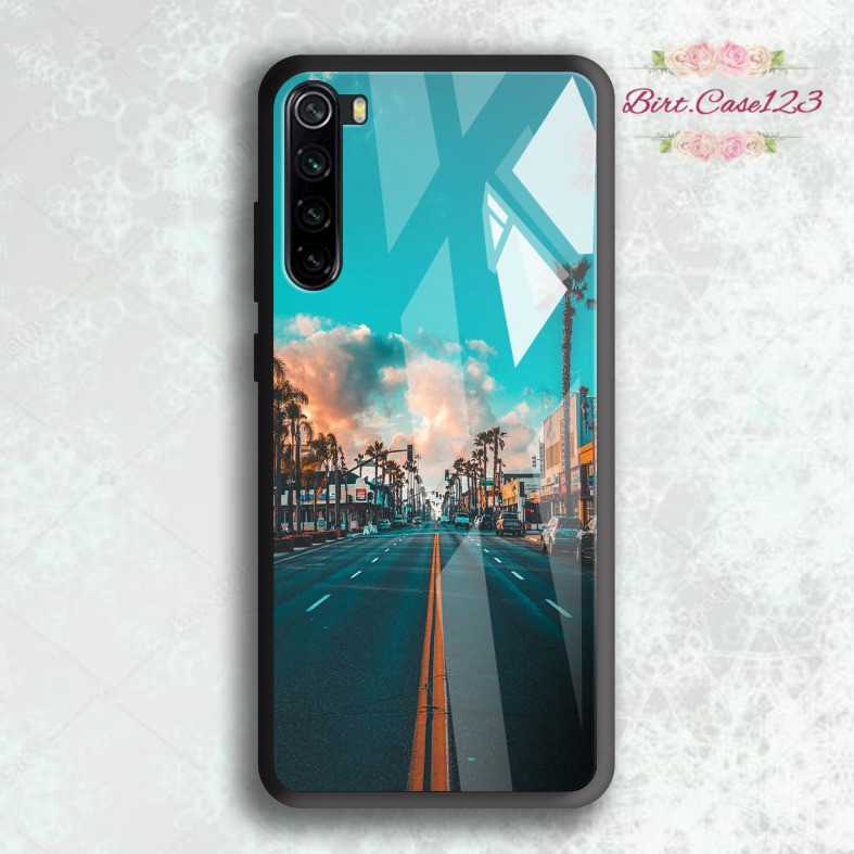 back case glass CALIFORNIA Vivo Y91 Y17 Y12 Y15 Y93 Y95 Y81 Y83 Y71 Y53 Y20 Y30 Y50 V17 Y11 BC4932