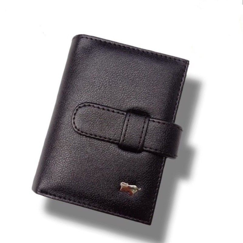 Dompet Kartu 18 in 1 Card Holder + slot uang kulit sintetis model PENGUNCI KAIT elegan