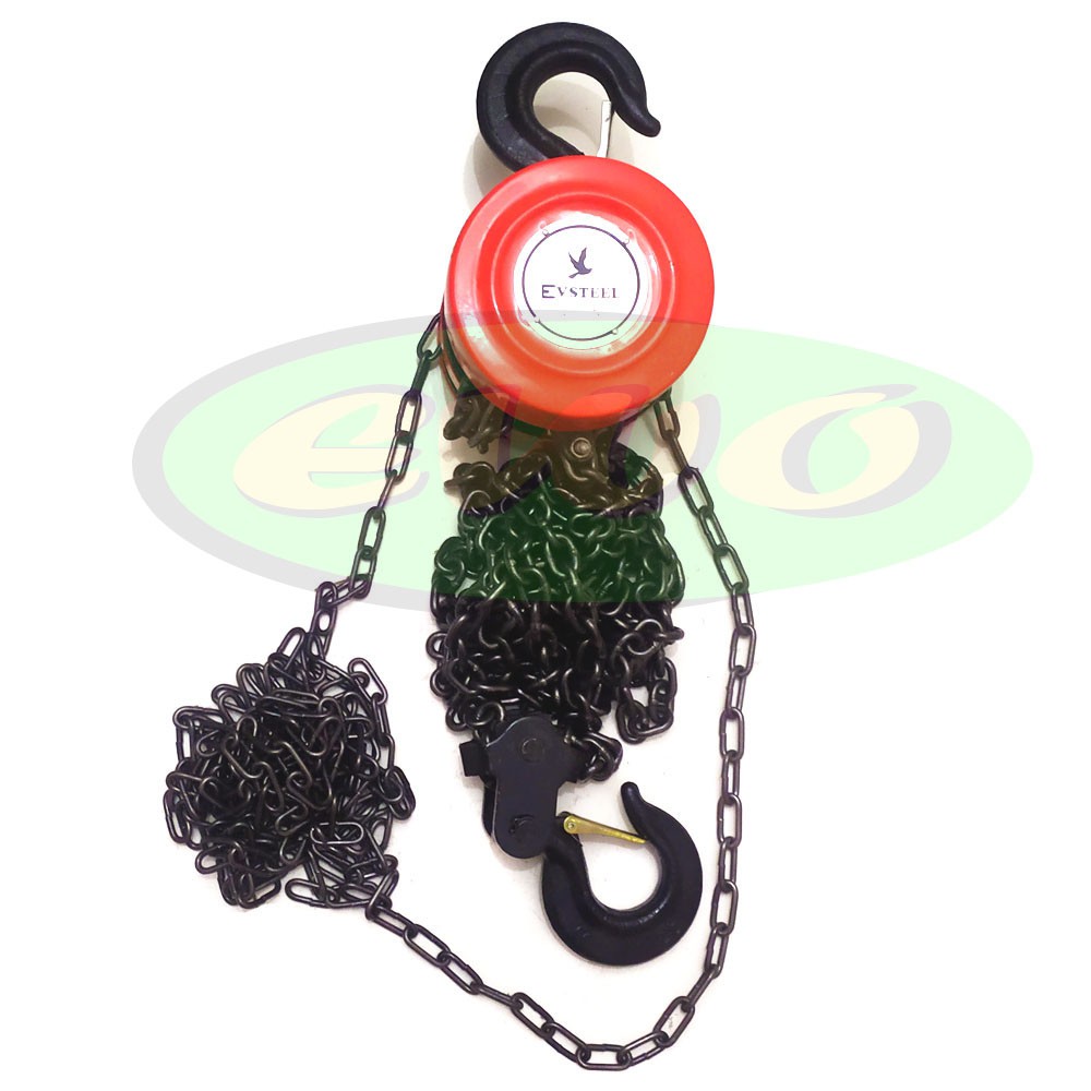 CHAIN BLOCK 1 TON 3 M,2 TON 3M, 1 TON 5M, 2 TON 5 METER TAKEL KATROL KEREKAN 2 TON 3METER