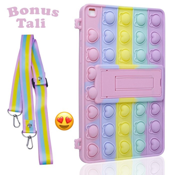 iPad Mini 4 Mini 5 Mini 6 Pop It Bubble Soft Silicone Case Kids Case - iPad Mini 4 5