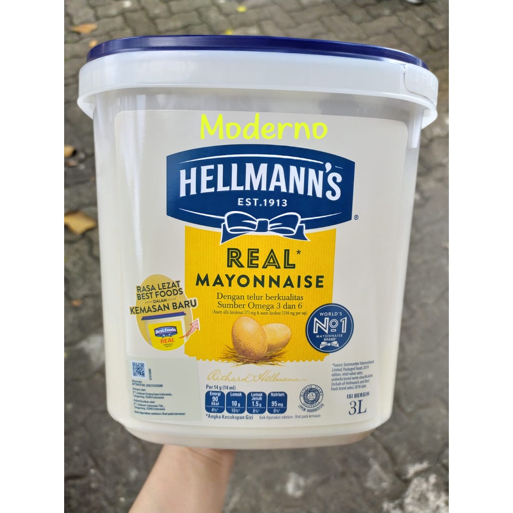 

Mayonaise Hellmans 3 Lt