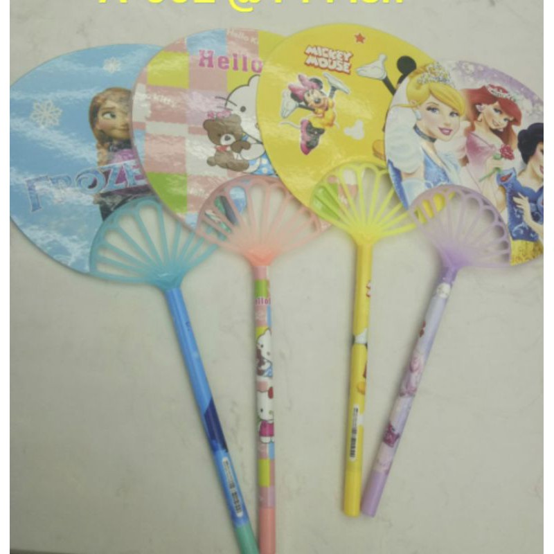 (12pc) pen gel model kipas BTS BT-21/gel kipas BTS-6