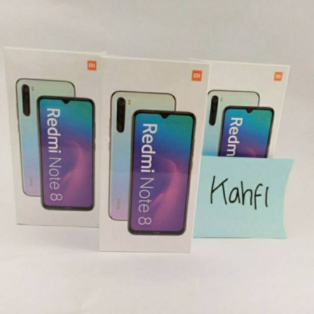 Redmi note 8 4/64 gb 4gb 64gb 4/64gb Garansi Resmi warna hitam Space Black