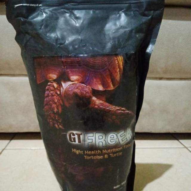 Pelet Kura Kura GT FREEK 250gram / Makanan kura kura darat