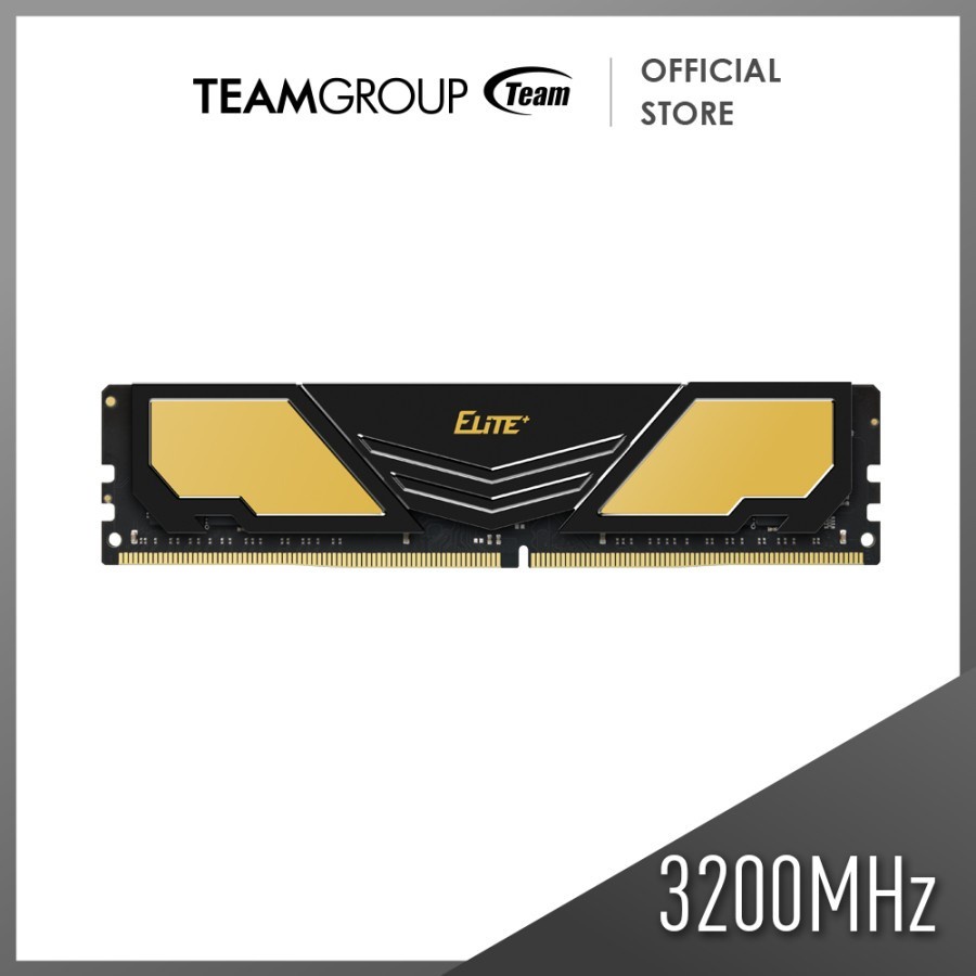 Team Elite Plus Gold DDR4 16GB 3200MHz (Resmi,Grs Lifetime)