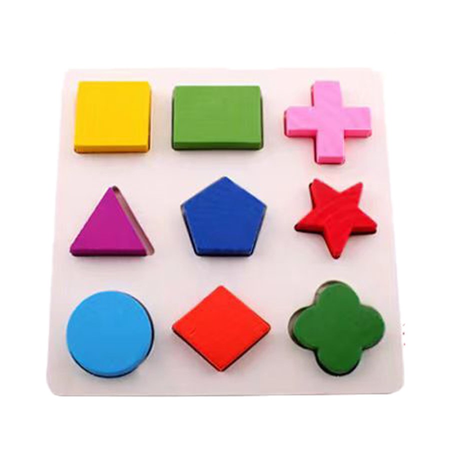 Puzzle 3D Huruf Angka Kayu - MainanEdukasi Anak