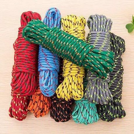 TJ10 - 10 METER TALI JEMURAN BAJU TAMPAR NYLON KUAT PRAKTIS TALI LAUNDRY ROPE