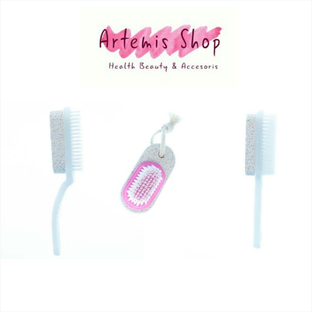 ❤artemis.shop❤ Tammia Pumice Stone + Brush / Tammia Sikat Kaki + Batu APUNG