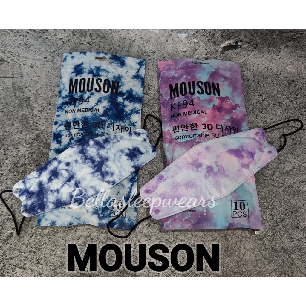 MOUSON KF94 GALAXY EDITION - MASKER PREMIUM KF94 4PLY GRADASI GALAXY SPECIAL EDITION