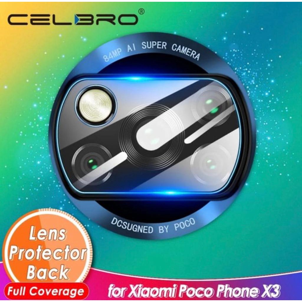 Tg Tempered Glass Camera Poco X3 X3 Pro X3 Pro Nfc Screen Film 3D High Quality Premium Pelindung Len