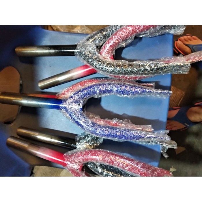 TO440 Fork 12 Genio Garpu sepeda anak 12 dudukan setang