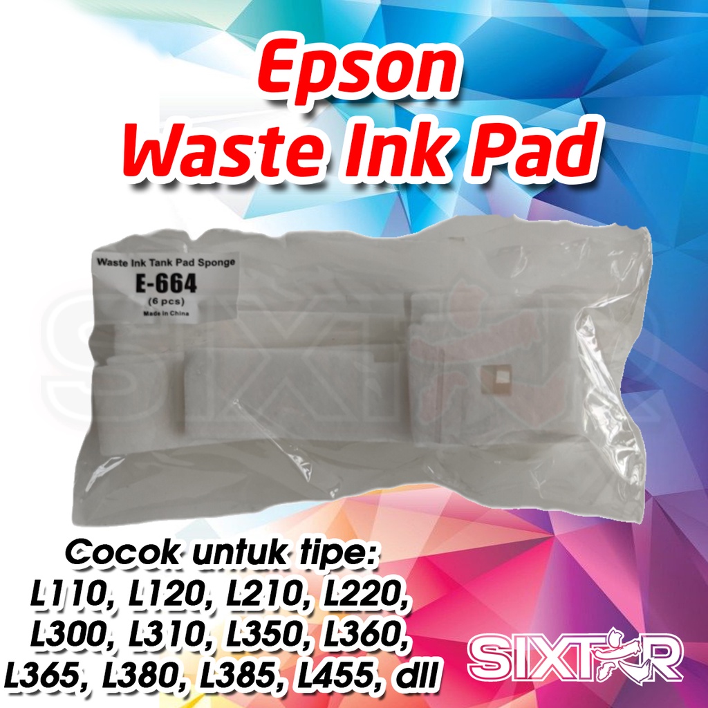 Epson Waste Ink Pad Busa Pembuangan Tinta  L110 L120 L210 L300 Series