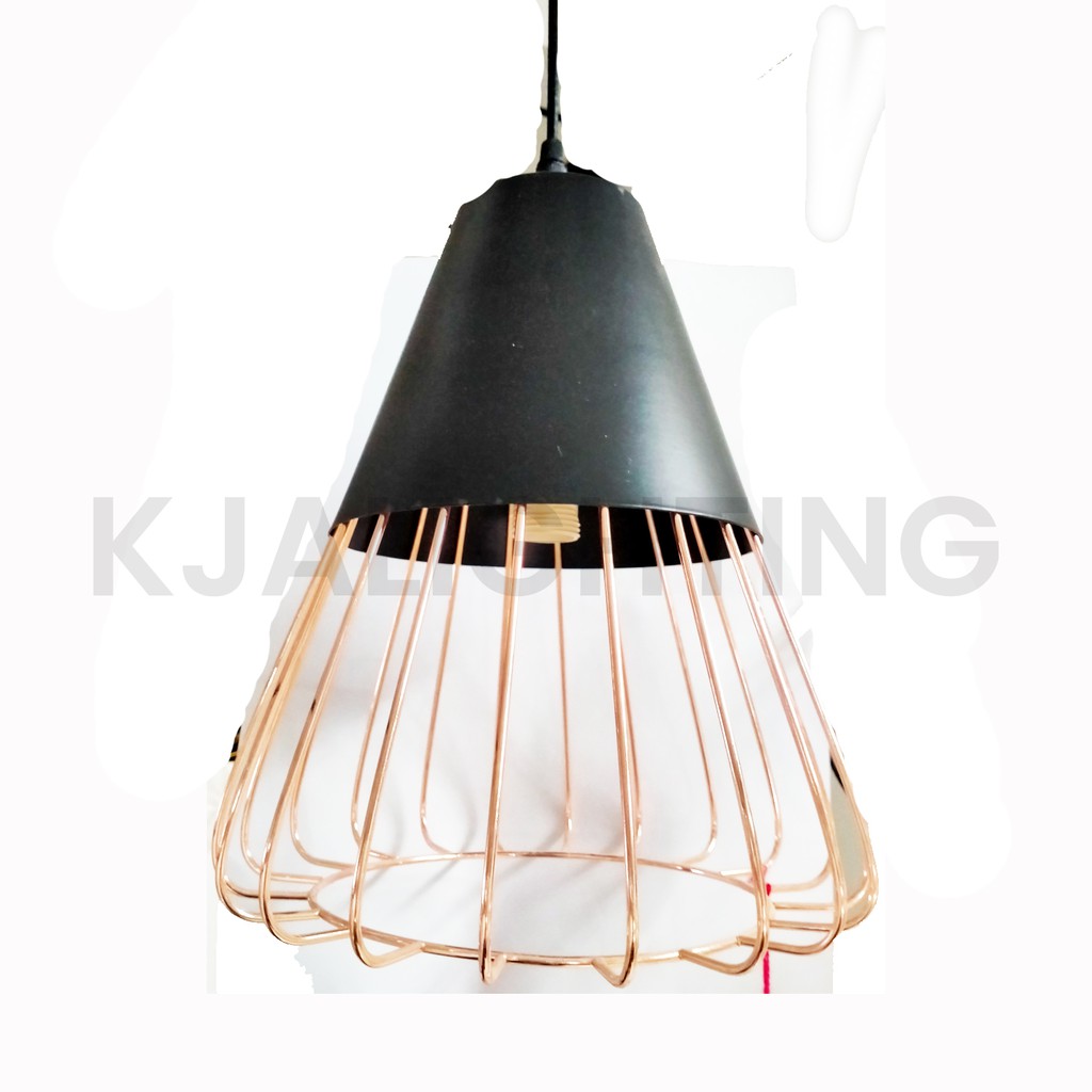 LAMPU GANTUNG CAFE MINIMALIS 1805-B 38CM