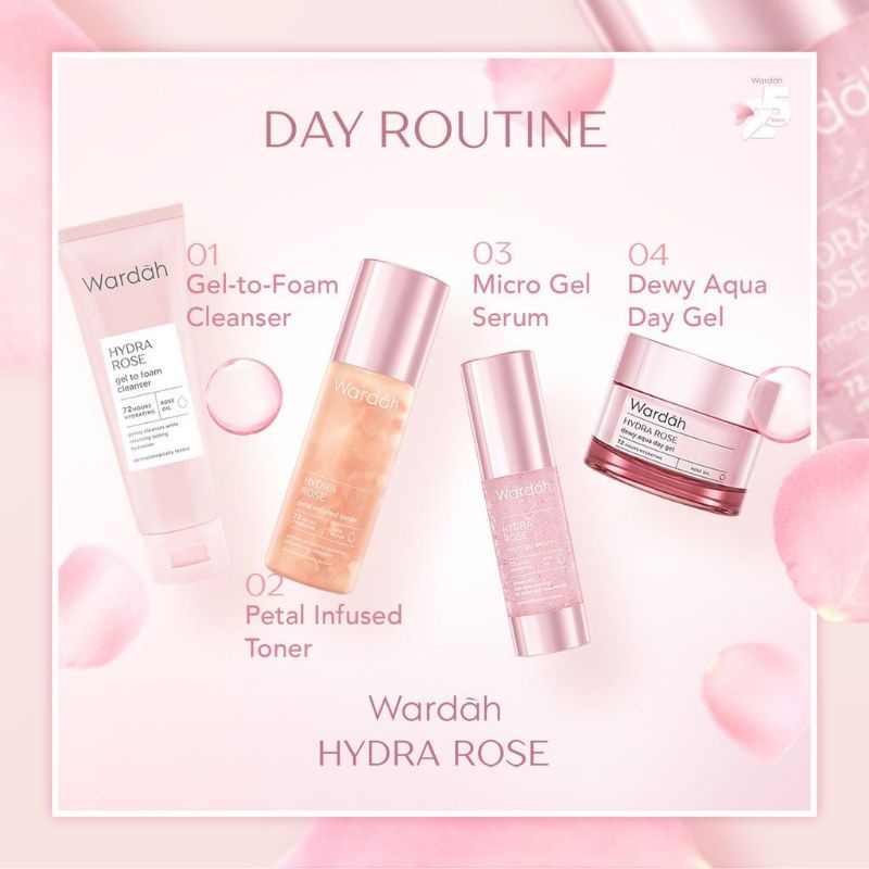 Wardah Hydra Rose Moisture Rich Night Gel