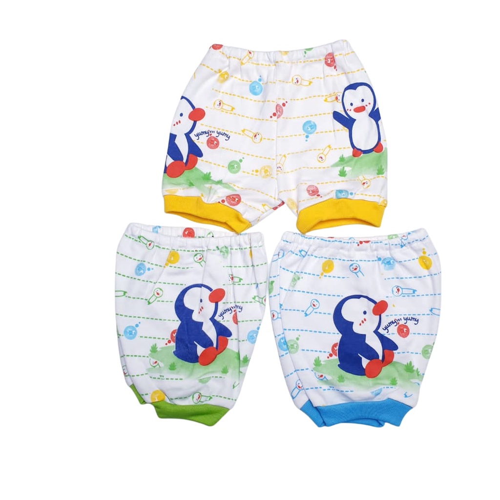 1Psc Celana Pendek Soft Pinguin