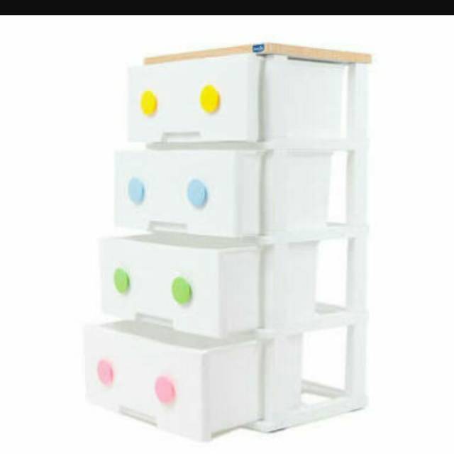 CONTAINER CTR 4ROVEGA LEMARI PLASTIK LACI ROVEGA CONTENER MODEREN CTR ROVEGA 4 LACI ROVEGA SUSUN 4