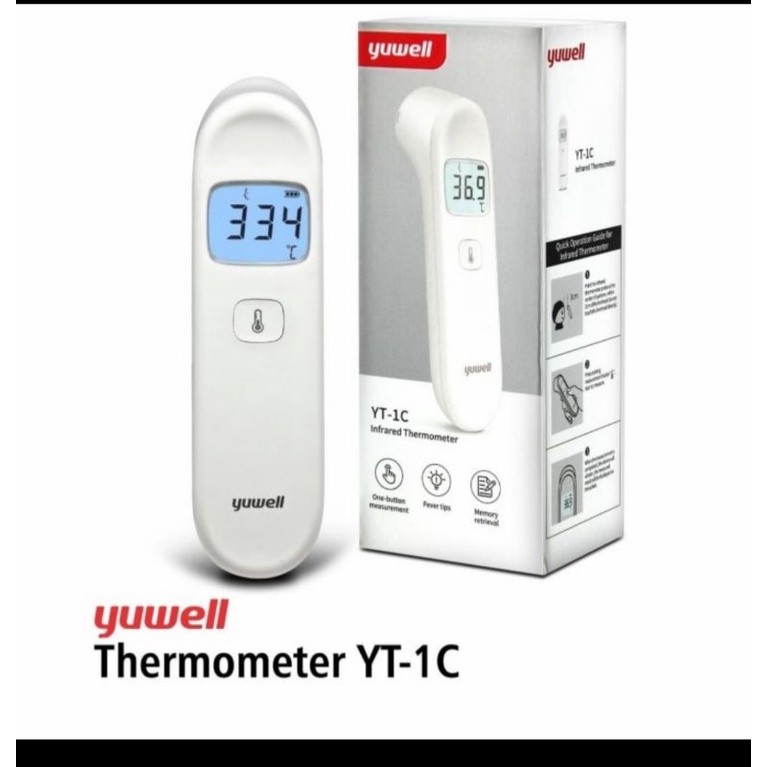Termometer Yuwell YT-1C / Termometer Infrared Yuwell YT-1C / Termometer Digital Infrared Yuwell YT-1