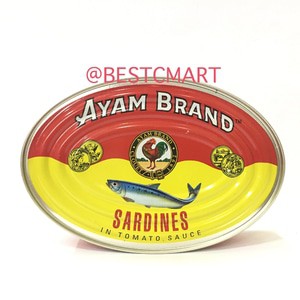 

AYAM BRAND SARDINES OVAL IN TOMATO SAUCE 425 GR