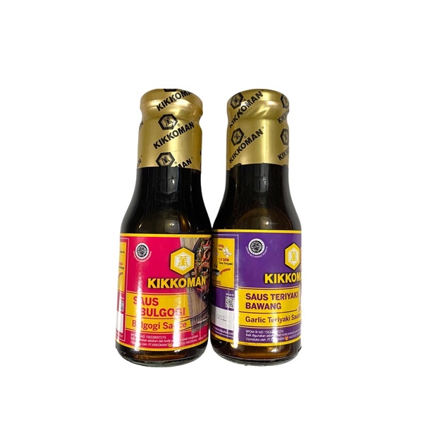 

kikkoman saus teriyaki bawang / bulgogi