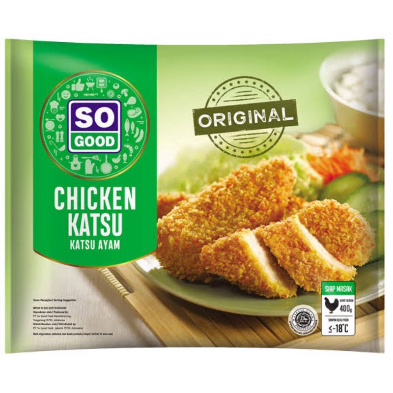 

ciken nuget 400 gram so good murah chiken katsu