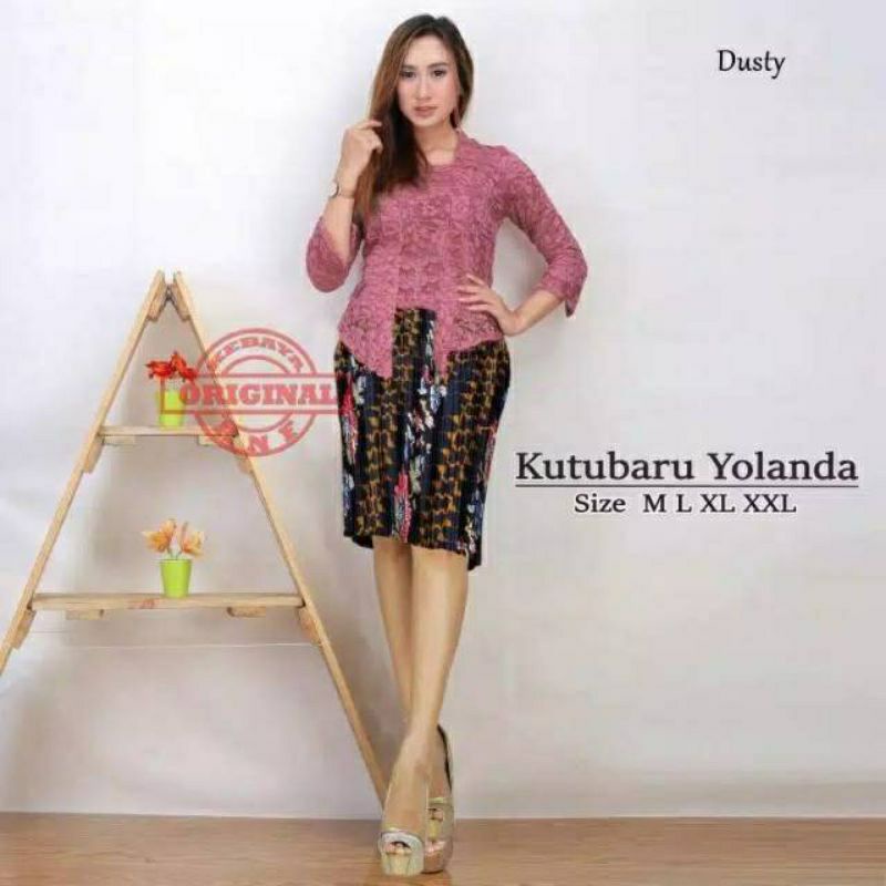 SET KEBAYA KUTU BARU KEBAYA BRUKAT MODERN KEBAYA BUSUI