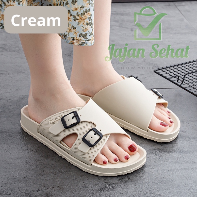 Sandal Tawana Women Sendal Wanita Slip On Selop FK584