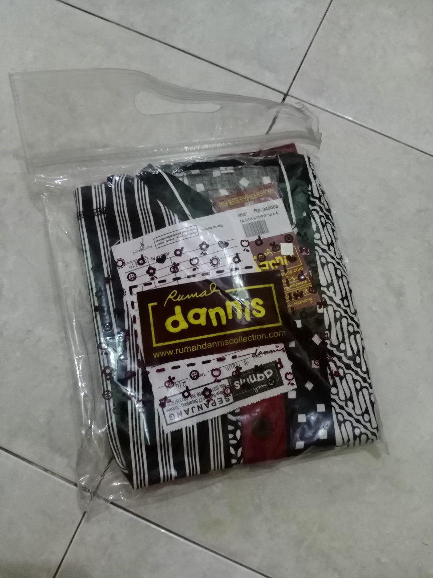 Baju Dannis Abaya Dan Koko Anak Batik D Kontemporer