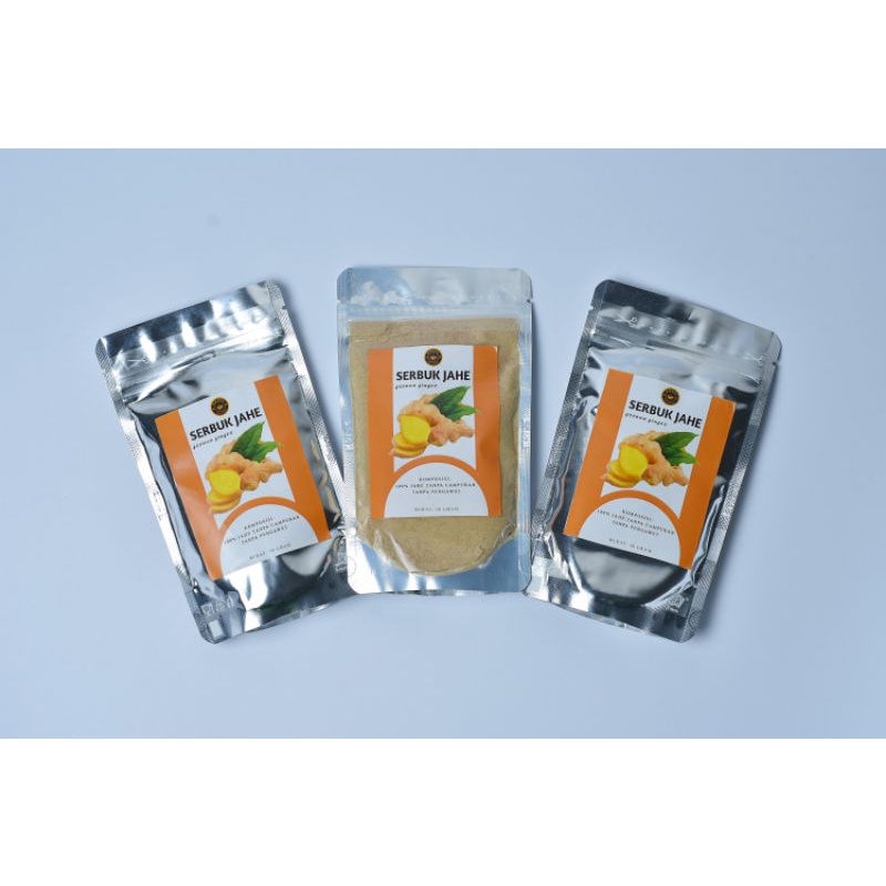 

KAAFI Serbuk Jahe Emprit Murni 50 gram 100% Original Tanpa Gula