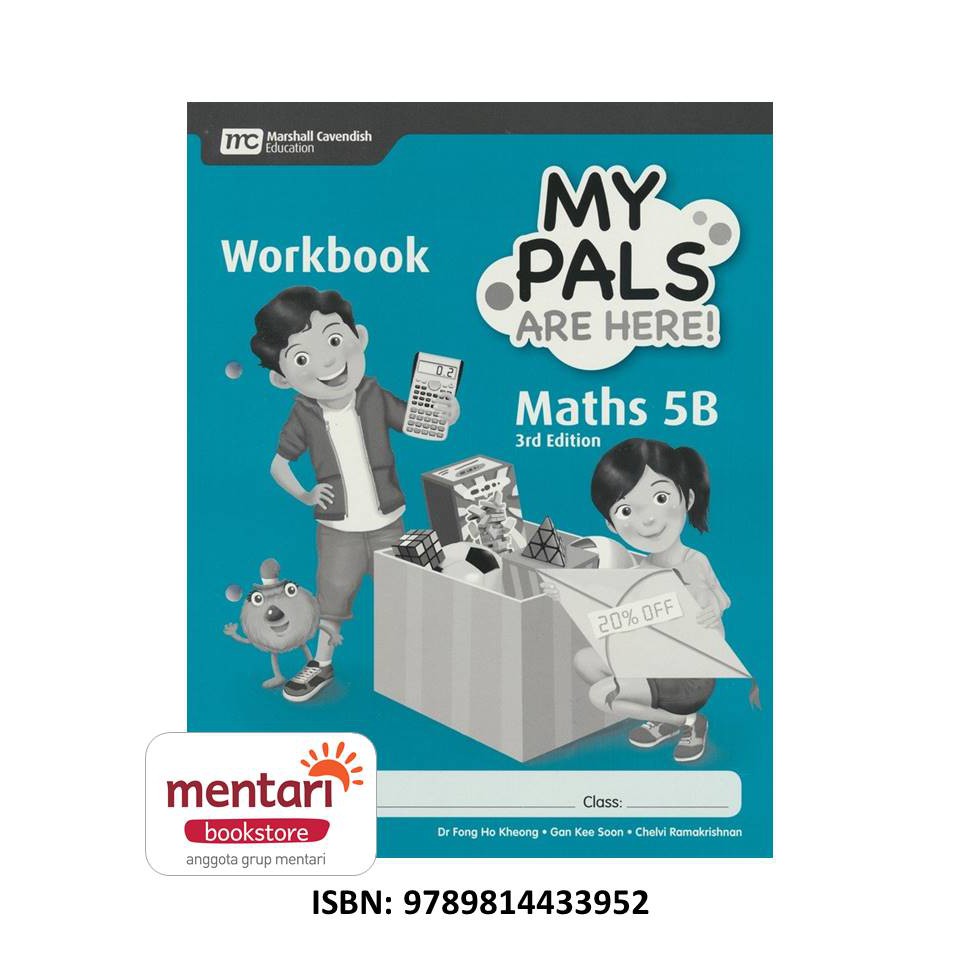 My Pals Are Here! Math, Workbook | Buku Pelajaran Matematika SD-Workbook 5B