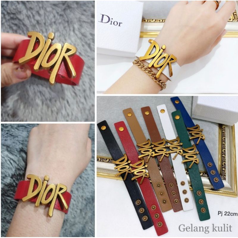 Restok Gelang Kulit Branded Band Premium Quality bahan kulit halus 717