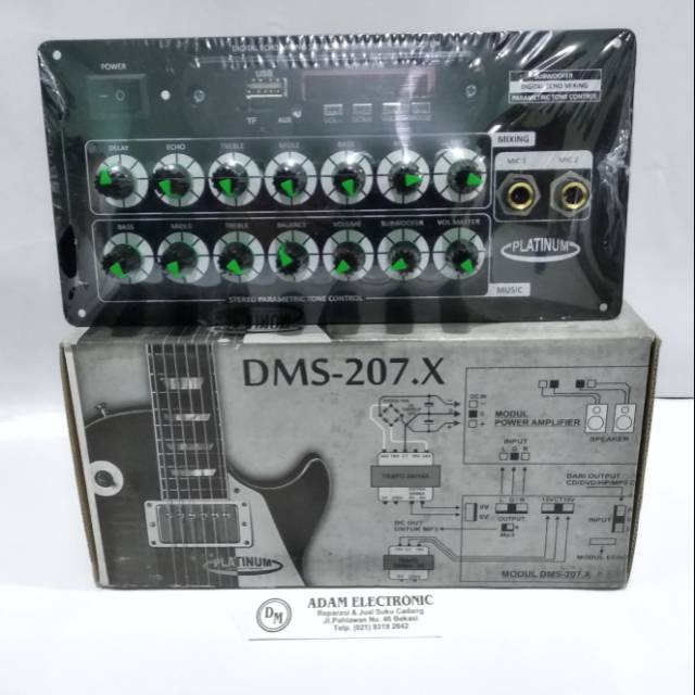 TONE CONTROL KIT DMS-207.X + MP3 PLAYER BLUETOOTH