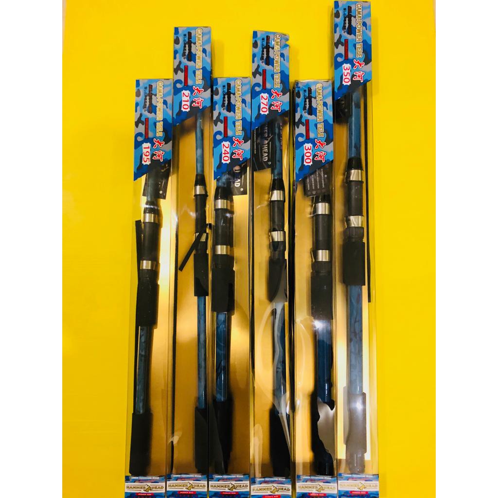 ROD HAMMERHEAD CAMA-POWER CARBON ANTENA HAMMERHEAD 195/240/270