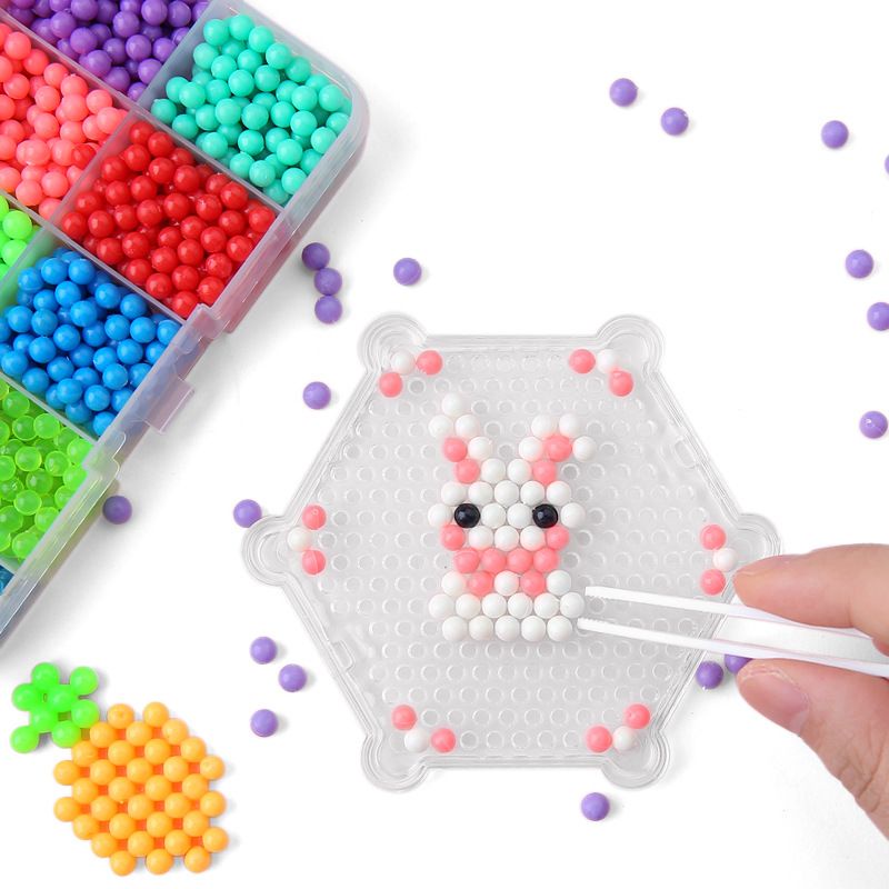 [6000pcs] Aquabeads puzzle / mainan manik manik anak DIY magic mold