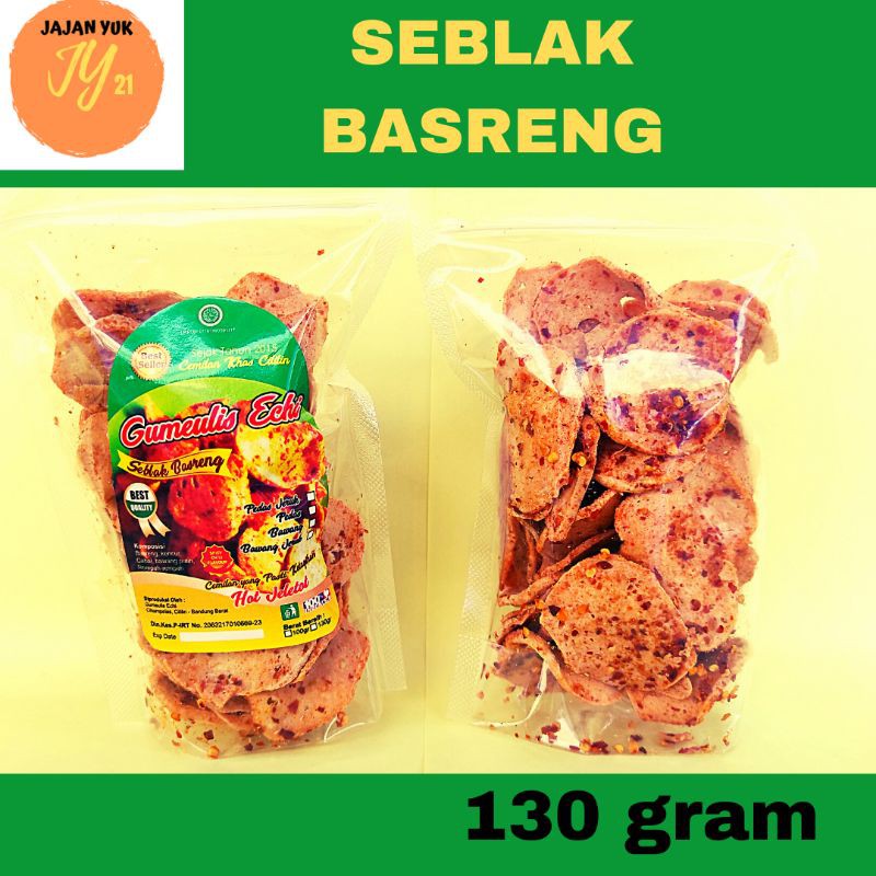 

SEBLAK BASRENG ISI 130 GRAM MAKANAN KHAS OLEH OLEH BANDUNG