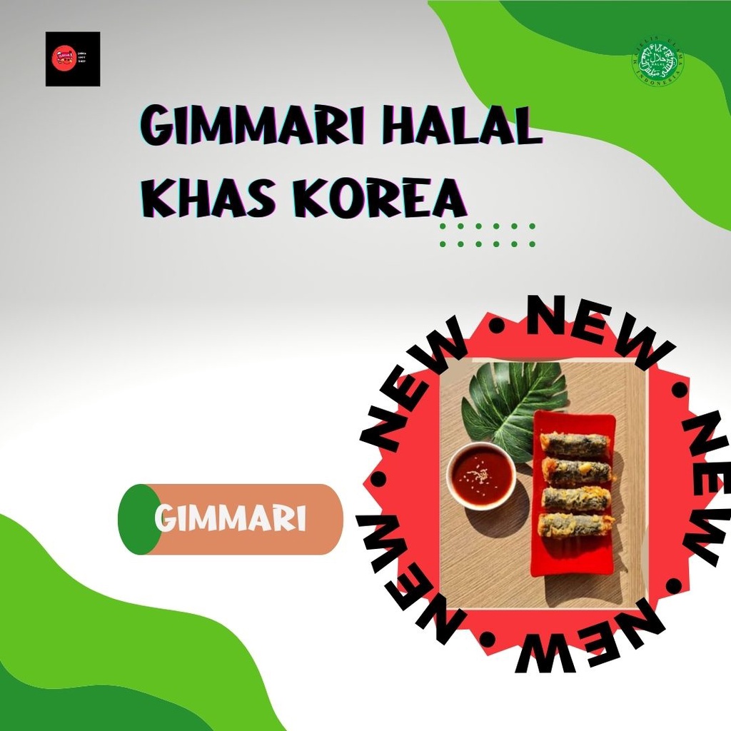 Gimmari Makanan Khas Korea Selatan Jajanan Korea Halal