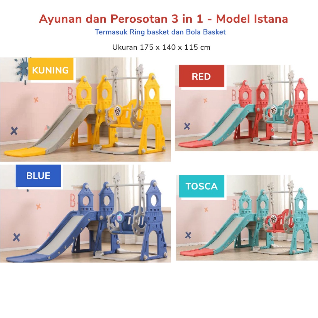 Jual Mainan Ayunan Dan Perosotan Anak Ukuran Besar Mainan - Model ...