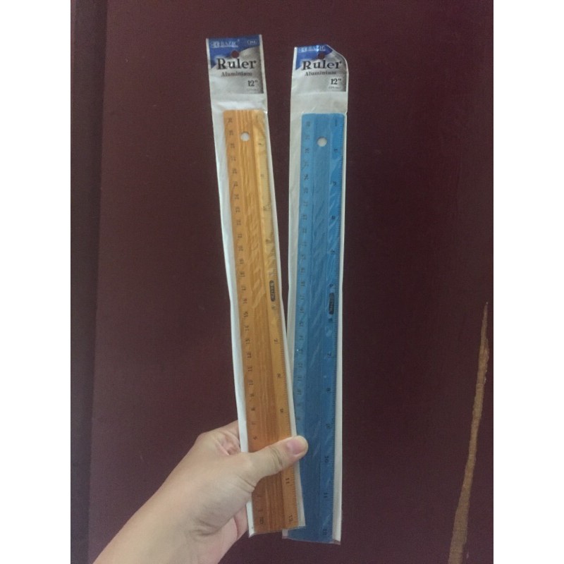 

penggaris aluminium warna 30cm