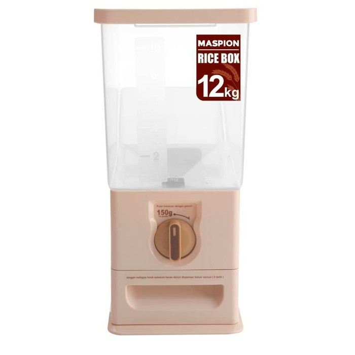 TEMPAT PENYIMPANAN BERAS MASPION RICE BOX MRD-12