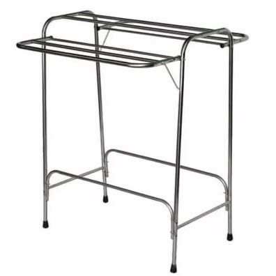 Jemuran Handuk Jumbo Sayap Nickel Chrome Stainless Rak Jemuran Handuk