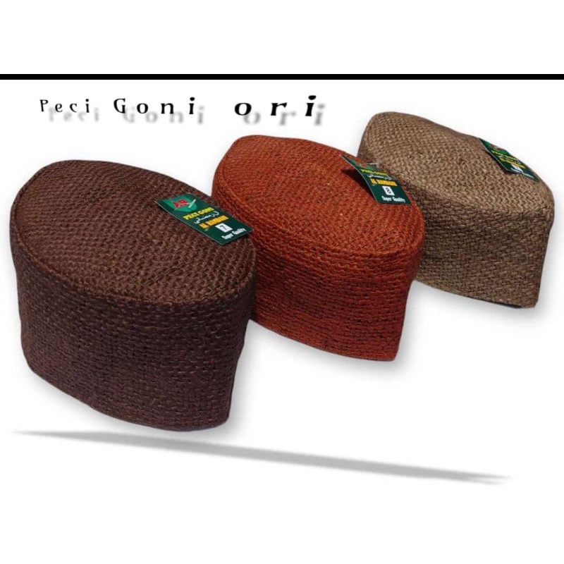 PECI KOPIAH SONGKOK GONI ORIGINAL TERBARU & TERMURAH HARGA ½ KODI/(10 PCS)