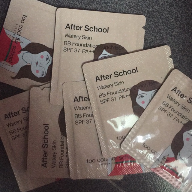 After school watery skin bb foundation lunch box too cool for school