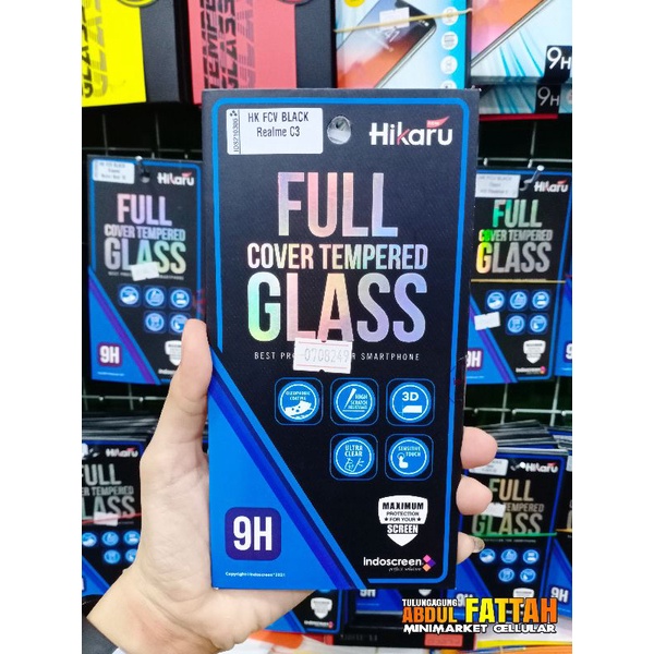 Tempered Glass Hikaru Full Cover Realme C3